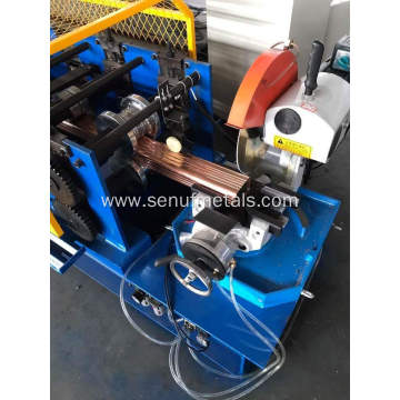 Rectangular rainwater downpipe roll forming machine for sale